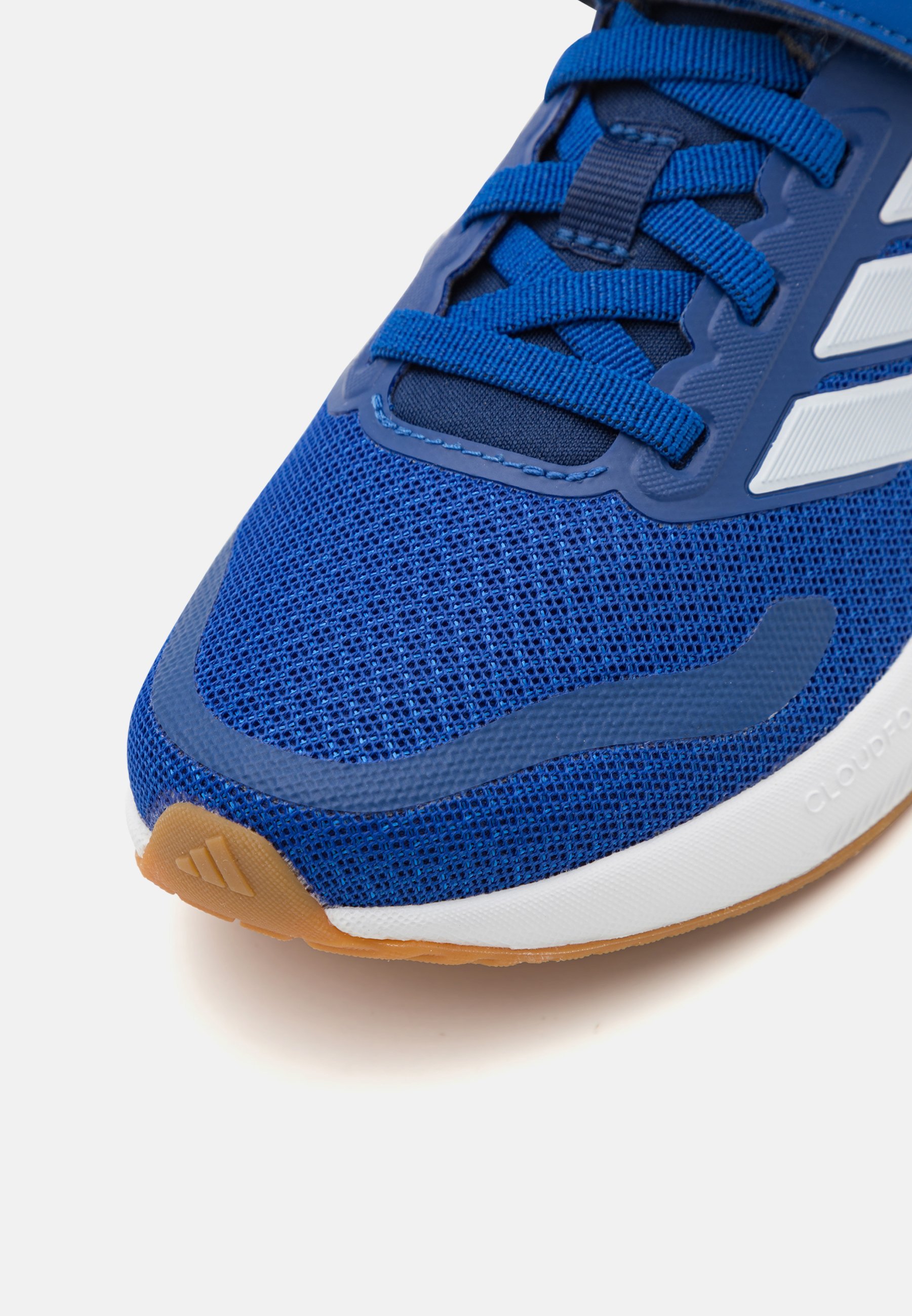 adidas Performance RUNFALCON 5 EL C - Tênis de corrida de rua - azul royal/branco nuvem/azul escuro