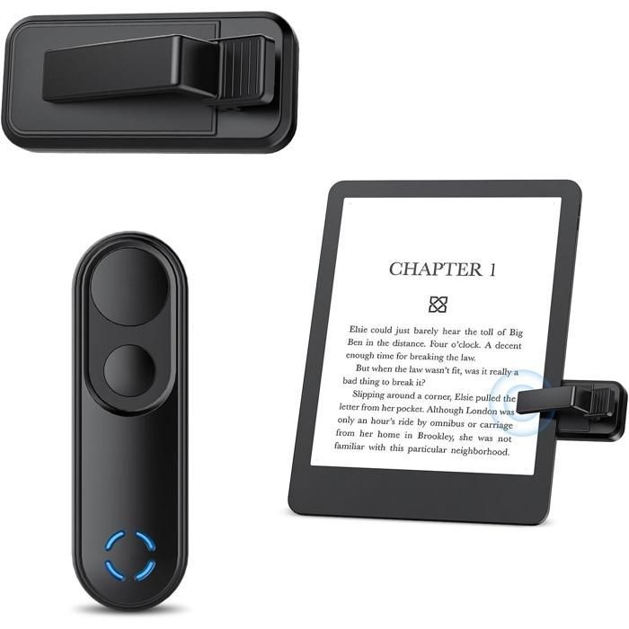 Fernbedienung mit Umblätterfunktion für Kindle Paperwhite, Oasis, Kobo, Libra und Surface; Zubehör für E-Reader, iPad, iPhone und Android-Tablets