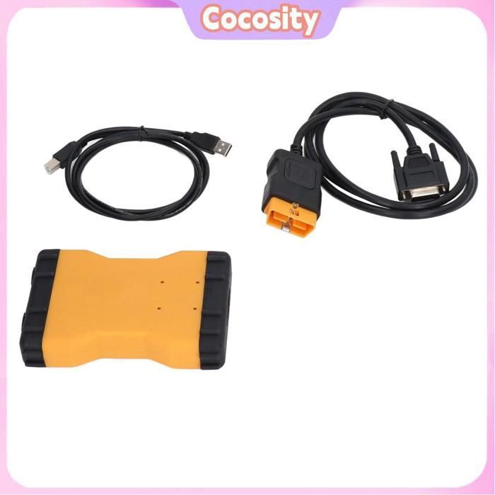 Lector de códigos OBD2 Cocosity, escáner OBD2 Bluetooth para DS150 V9 VCI 150E TCS, herramienta de diagnóstico de doble fallo para automóviles.