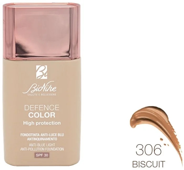 BIONIKE Bionike Defence Color augstas aizsardzības tonālais krēms Nr. 306 30 ml Pret zilo gaismu Pret piesārņojumu