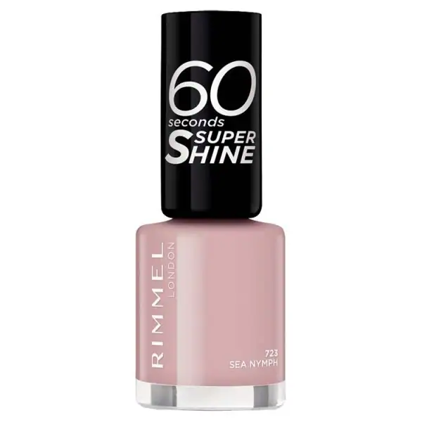 Lak na nehty Rimmel 60 Seconds Super-Shine - Sea Nymph