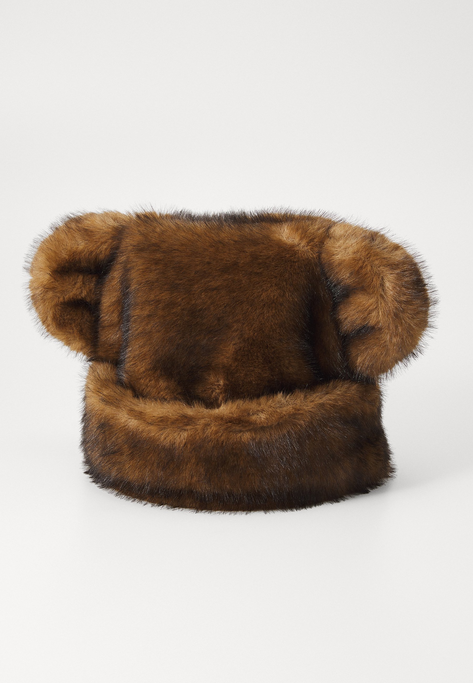 MARC JACOBS TEDDY HAT - Čepice - tmavě hnědá