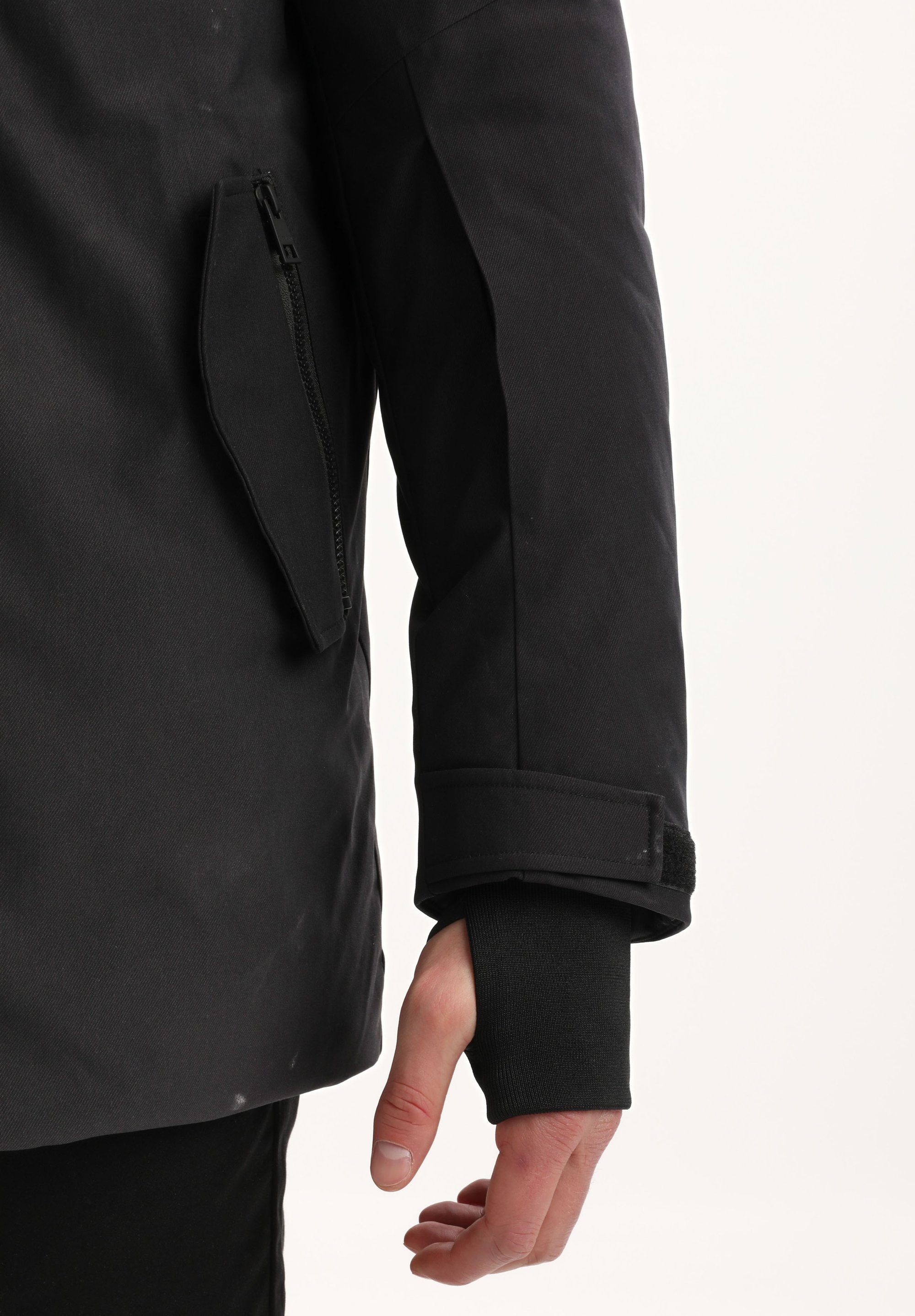 Manteau d'hiver Gabbiano - noir