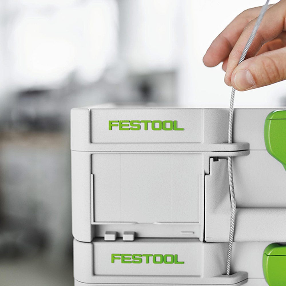 Caixa de armazenamento FESTOOL Systainer3 237 mm x 508 mm - Grande 204848