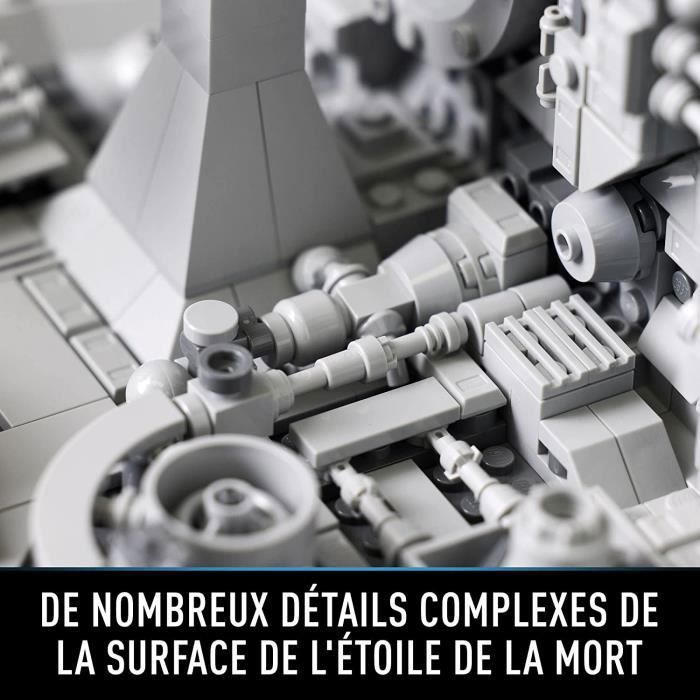 Maquette LEGO Star Wars - LEGO - 75329 - Diorama Étoile de la Mort - Chasseur TIE - Chasseur X-wing