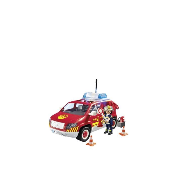 Brandweerwagen van City Action met geluid en licht