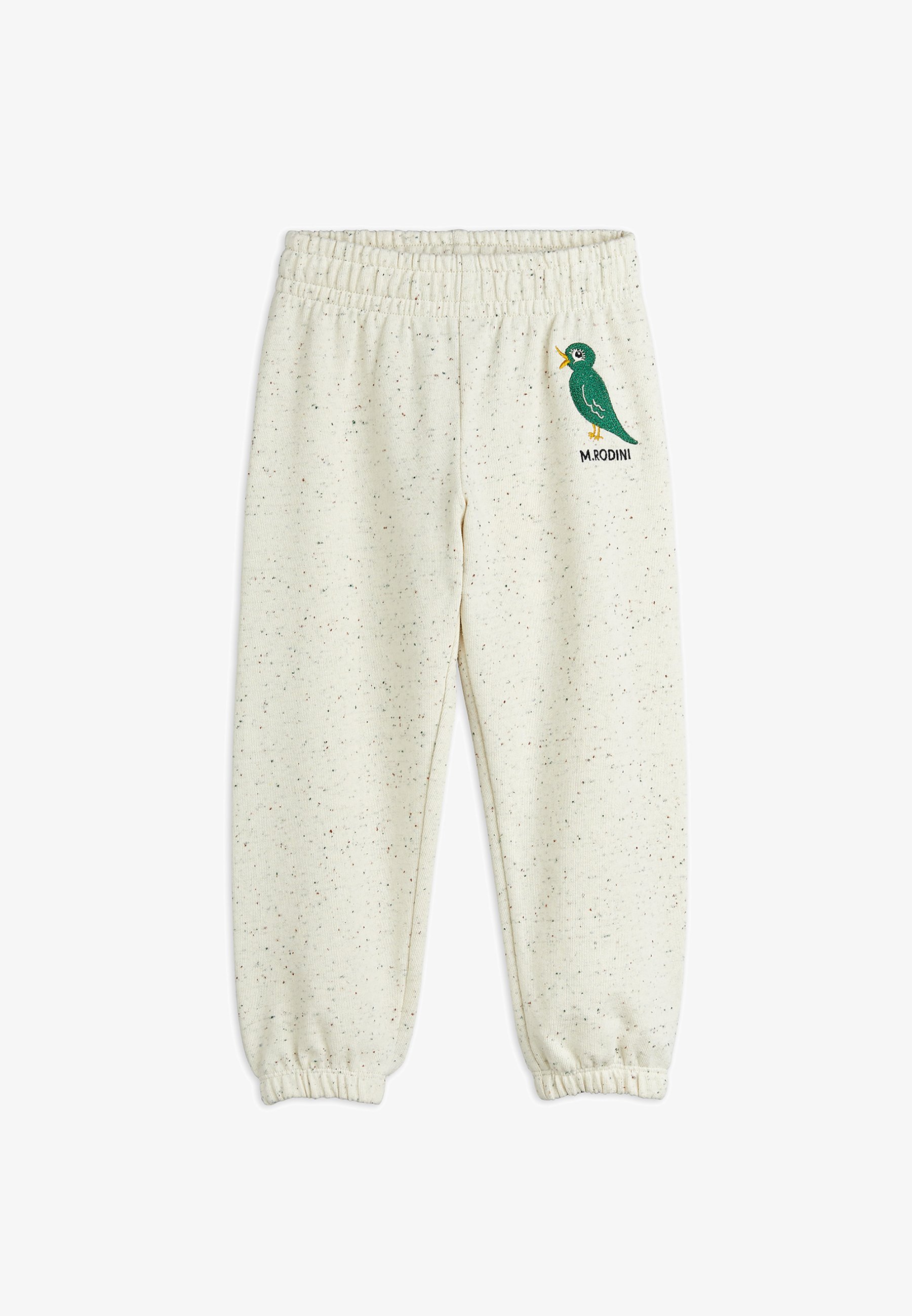 Mini Rodini BIRD UNISEX - Trainingsbroek - gebroken wit