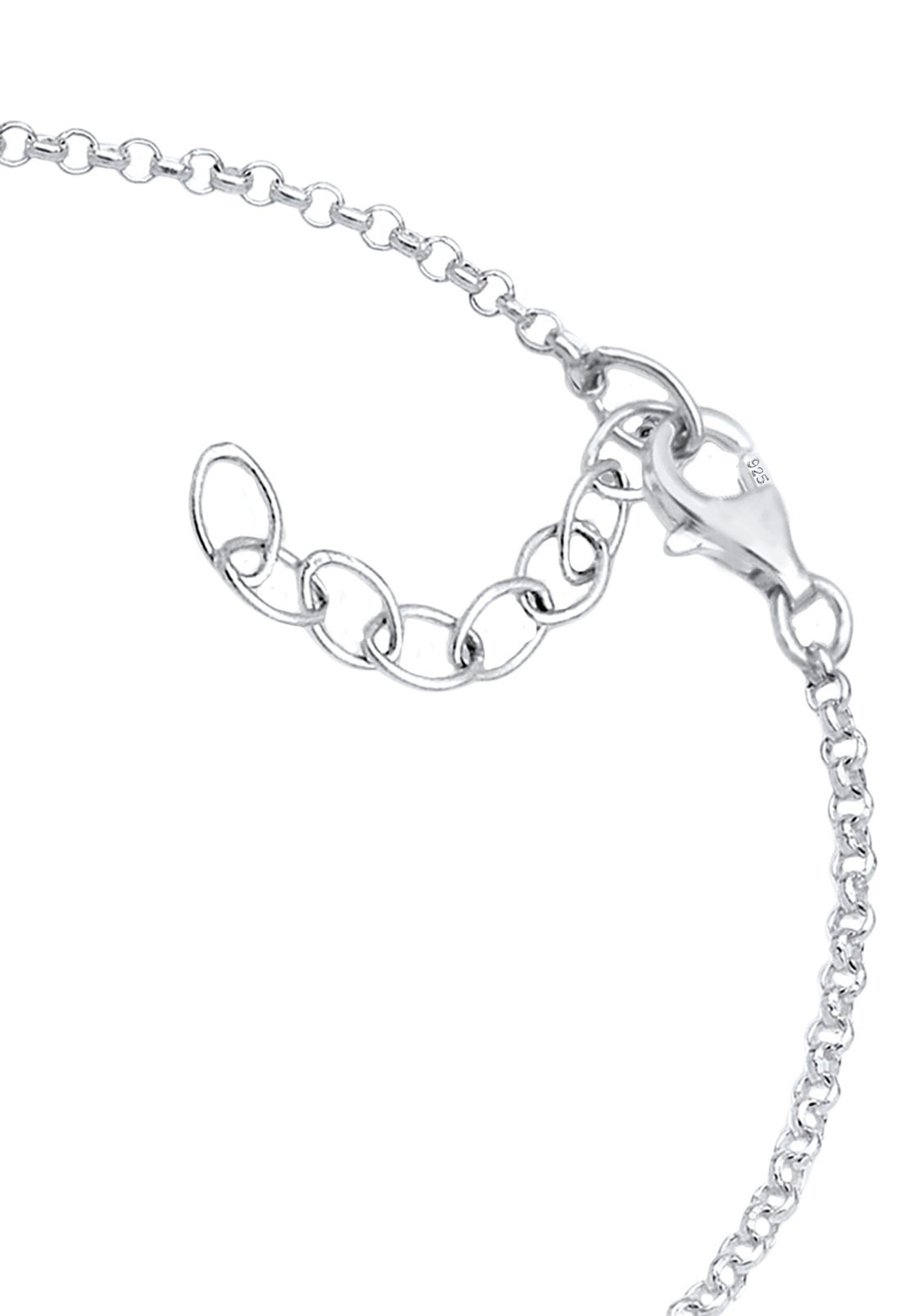 Elli Femmes Fleur de vie découpe en argent sterling 925