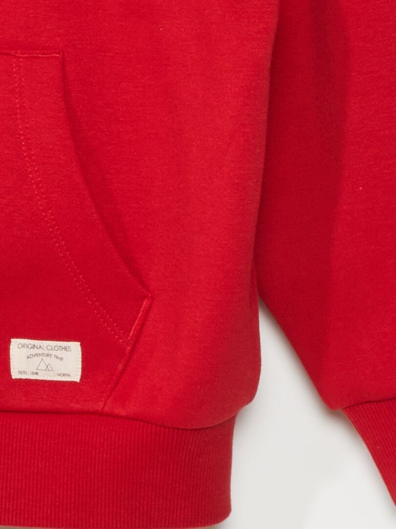 Fleece sweatshirt - WIT