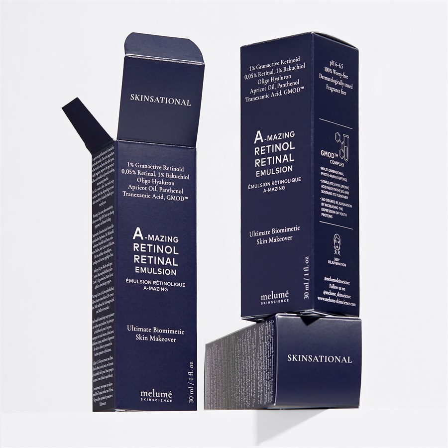 melumé krema za lice A-mazing retinol emulzija s retinolom - 30 ml