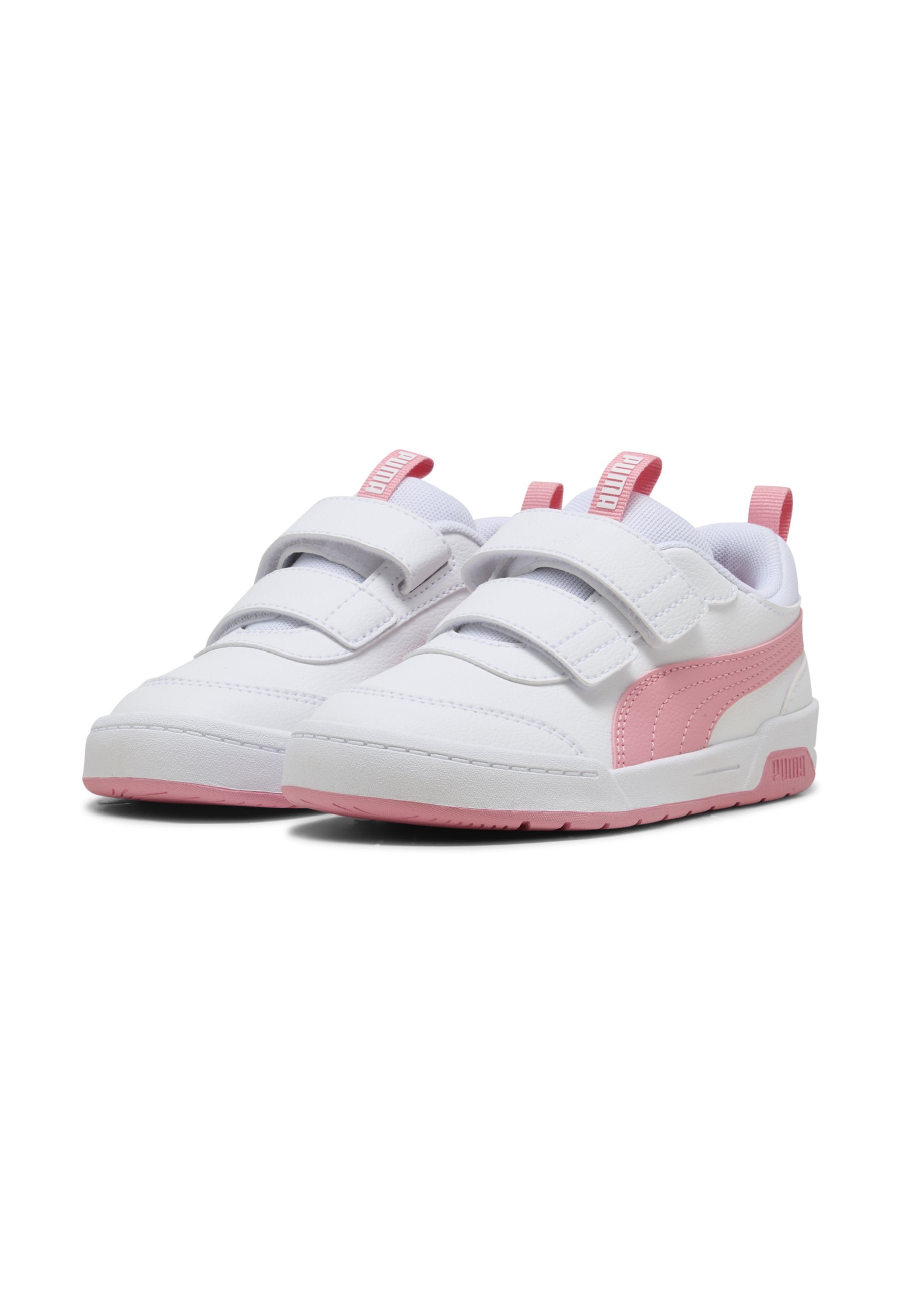 Puma MULTIFLEX 2 UNISEX - Hardloopschoenen voor op de weg - wit-roze landschap