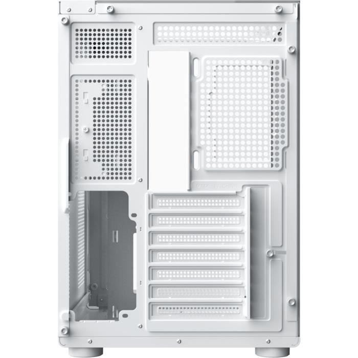 PC Case (without power supply) - XIGMATEK - Aqua Compact Arctic - Cube - ATX Form Factor - 4x120mm A-RGB included - White