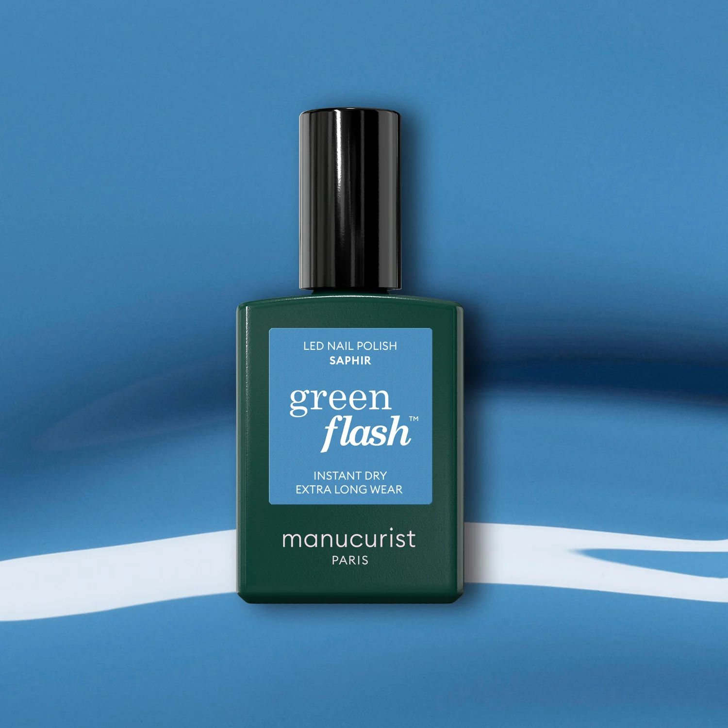 Semi-permanent LED Green Flash™ - 15 ml Saphir