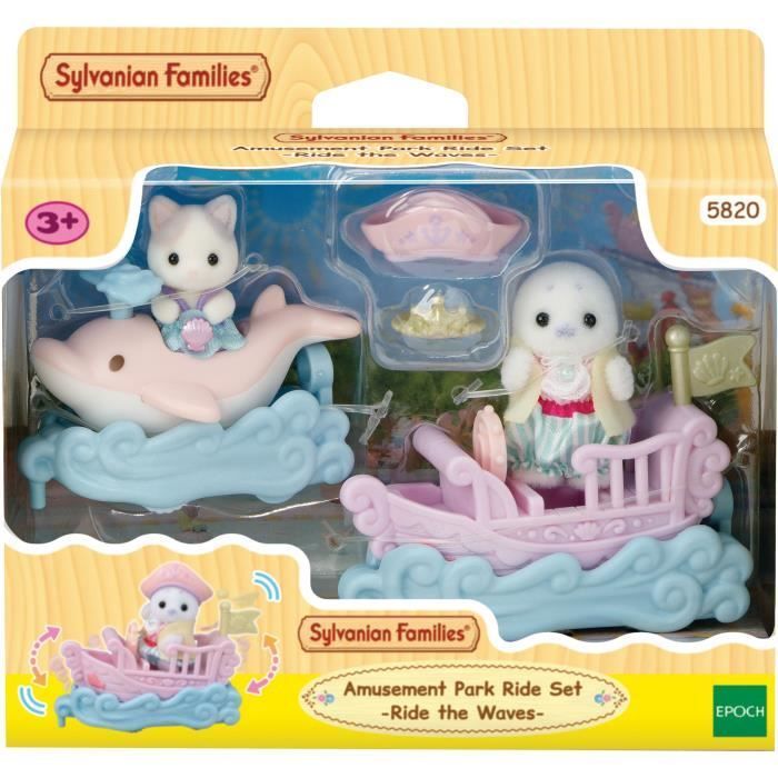 Mini-figures - SYLVANIAN FAMILIES - The Little Sea Train - Ages 3+