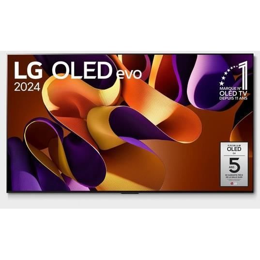 LG OLED83G4 evo 2024 - 83 pulgadas - 4K UHD - Smart TV - Gris