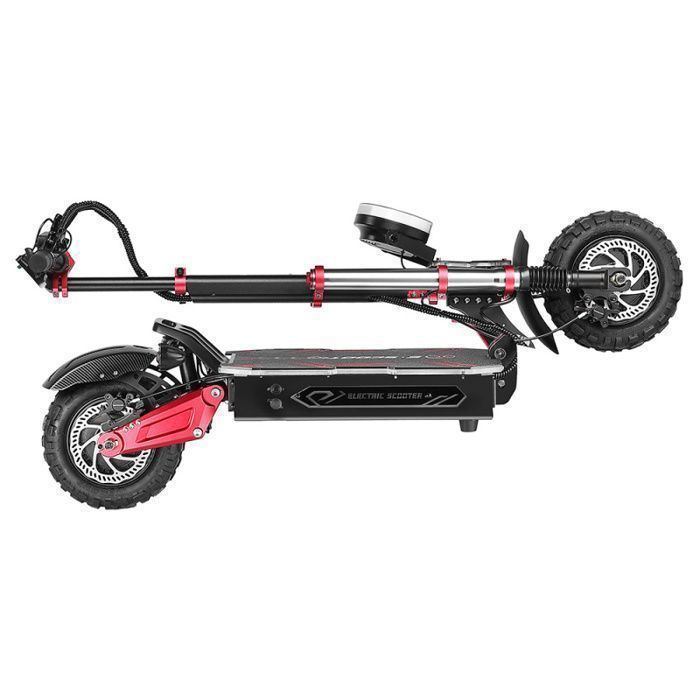 Patinete eléctrico BOYUEDA S5-11 - 2 motores de 3000 W - Batería de 60 V y 38 Ah - Neumáticos de 11 pulgadas - Amortiguador hidráulico - Pantalla LCD