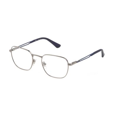 Montura de gafas plateadas de policía Vplf08 Policía