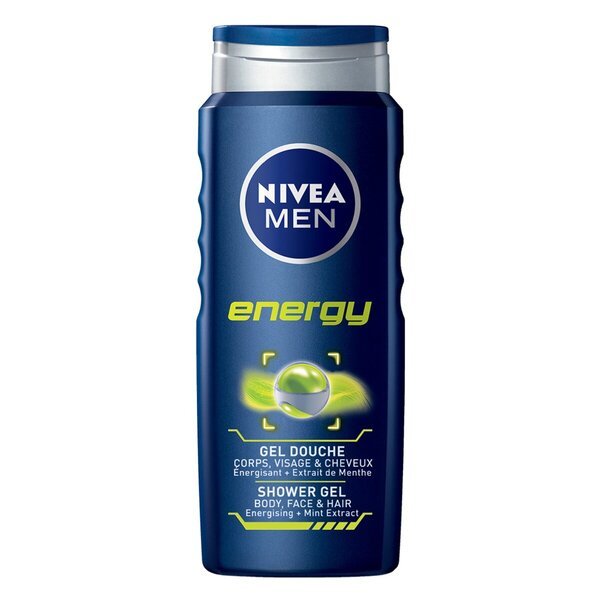 NIVEA Men Energy gel za prhanje<br>500 ml - Normalna koža