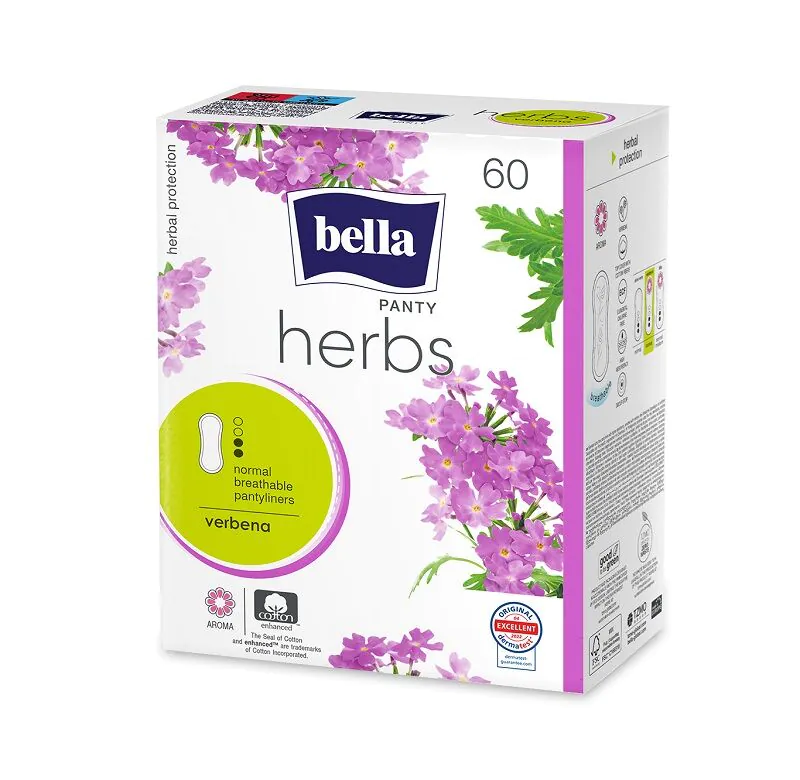 Bella Herbs Verbena wkładki higieniczne 60 sztuk