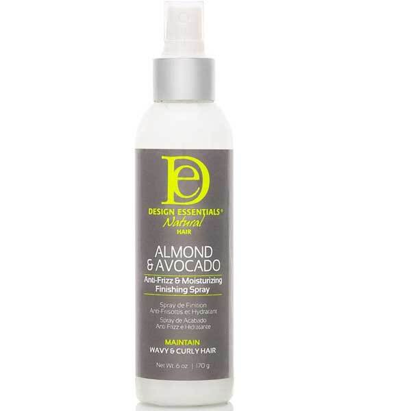 Design Essentials mandeļu un avokado pretpūkošanās sprejs