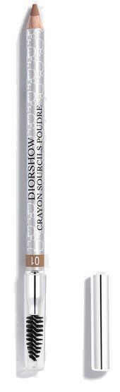 DIORSHOW CRAYON SOURCILS POUDRE Vandeniui atsparus antakių pieštukas – natūrali apdaila Prabangūs antakių produktai