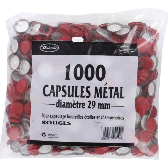 Cápsula para garrafas de champanhe x200 - D: 29 mm