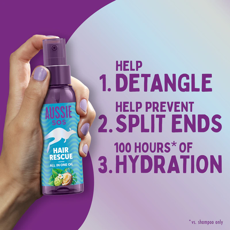 Aussie SOS Hair Rescue Feuchtigkeitsspendendes und pflegendes Haaröl