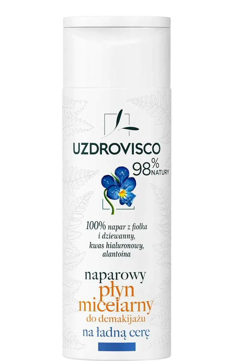 Uzdrovisco Fiołek Naparowy płyn micelarny do demakijażu na Ładną Cerę