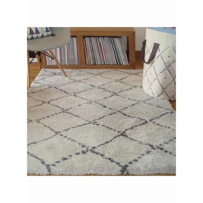 Tapis enfant NOMAD Beige 120x170 - ART FOR KIDS - Polypropylène - Intérieur - 3 ans et plus - Mixte