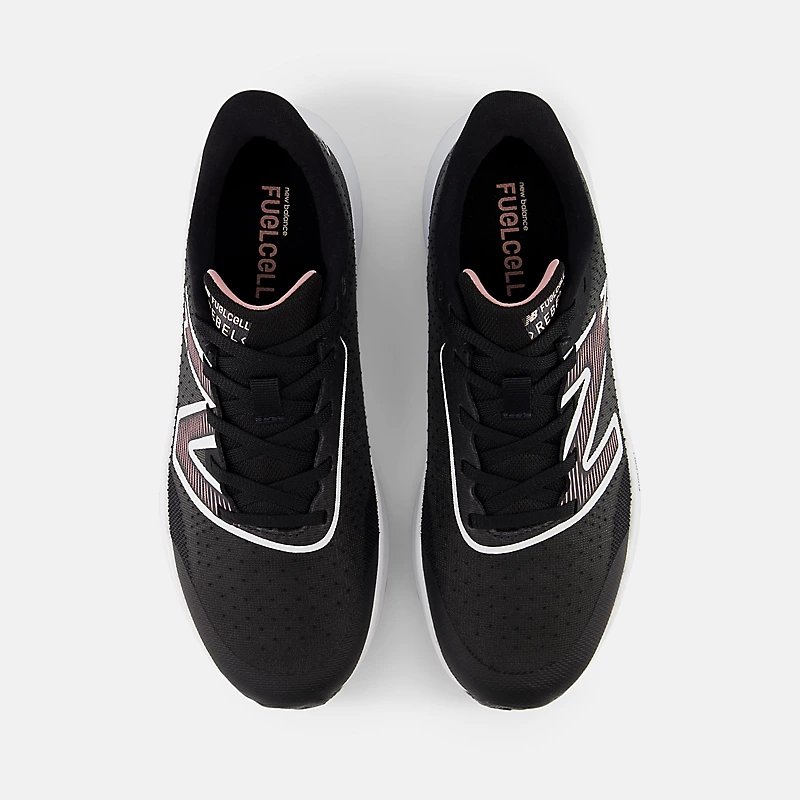 Kids FuelCell Rebel v3 – Schwarz mit rosa Mond und Weiß