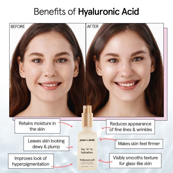 Grace & Stella Hyaluronihapposeerumi - Vegaaninen - 50 ml