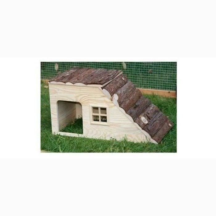 Caseta de jardín KERBL con rampa para roedores - 49x25x25cm