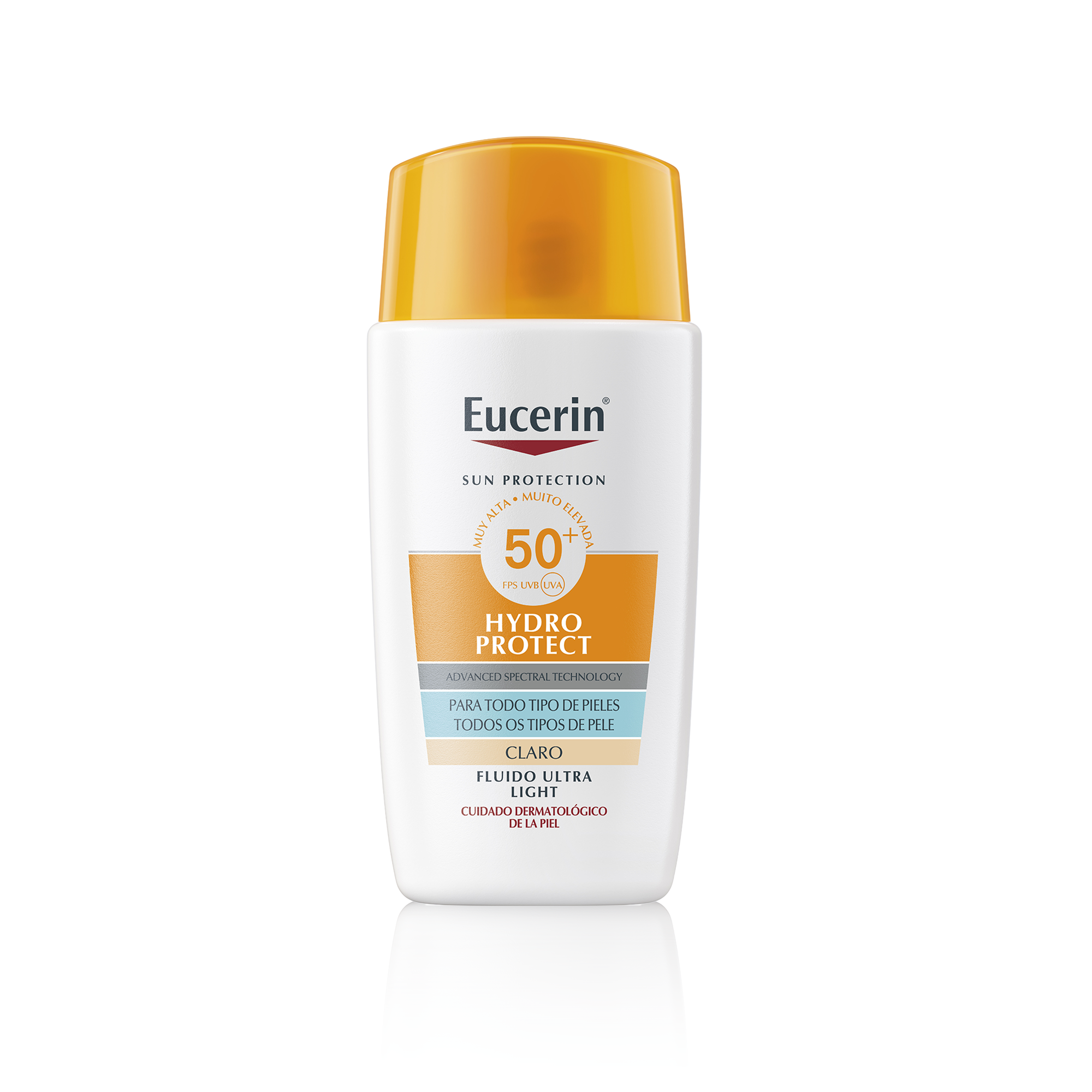 Zaščitni fluid za sončenje Hydro Protect SPF 50 v svetlem odtenku Zaščita pred soncem iz lekarne
