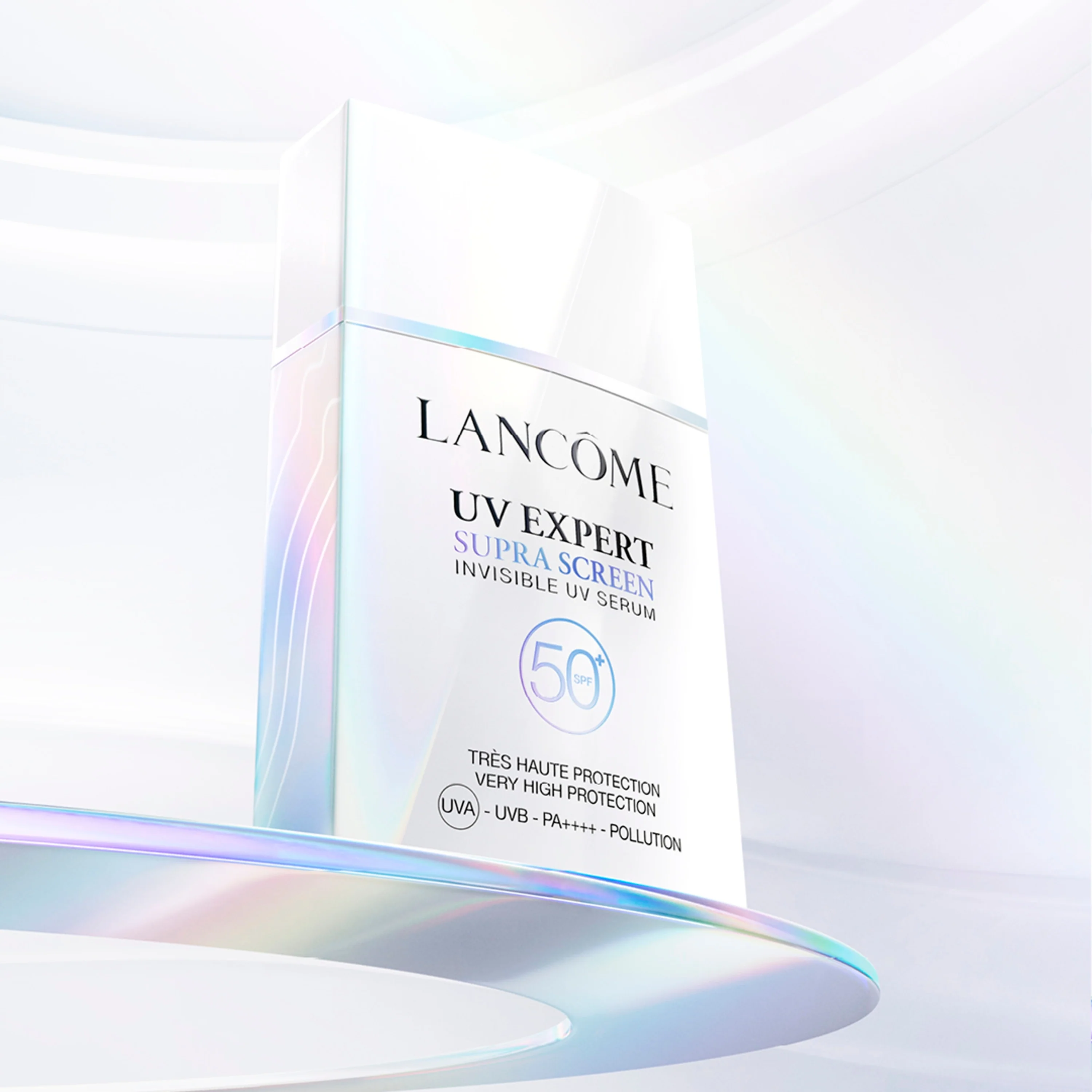UV Expert Supra Screen Invisible UV Serum SPF50+ - Solare viso alta prot., Crema viso giorno antirughe, Siero viso antirughe, Crema viso giorno effetto globale, Trattamenti Protettivi, Siero viso antimacchie