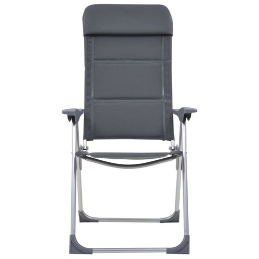  Chaise De Camping Vidaxl 58 X 69 X 86-111 Cm