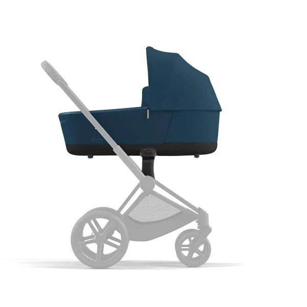Cybex Priam V4 rattassetti, vuorinsininen, runko krominmusta