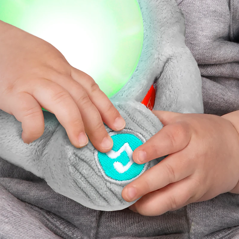Brinquedo de pelúcia Bright Starts Hug-a-bye Baby™ com música