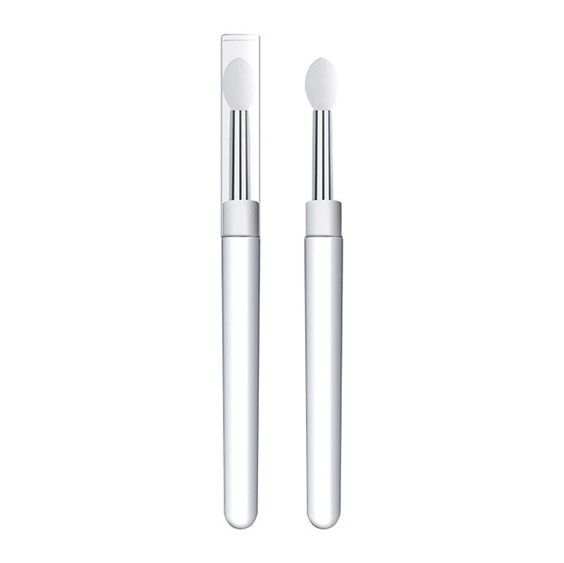 Brocha para labios Technique Pro, brocha doble universal para maquillaje de labios – Transparente