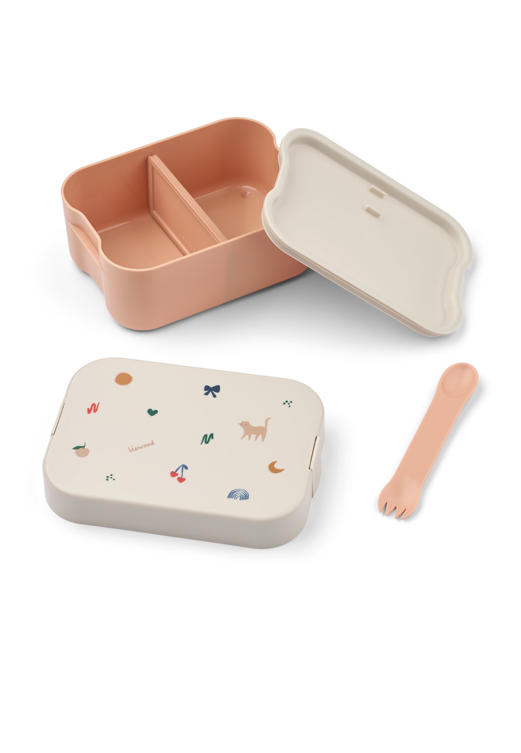 Liewood CHELSEY BEDRUKTE LUNCHBOX SET UNISEX - Lunchbox - doodles/zandprint