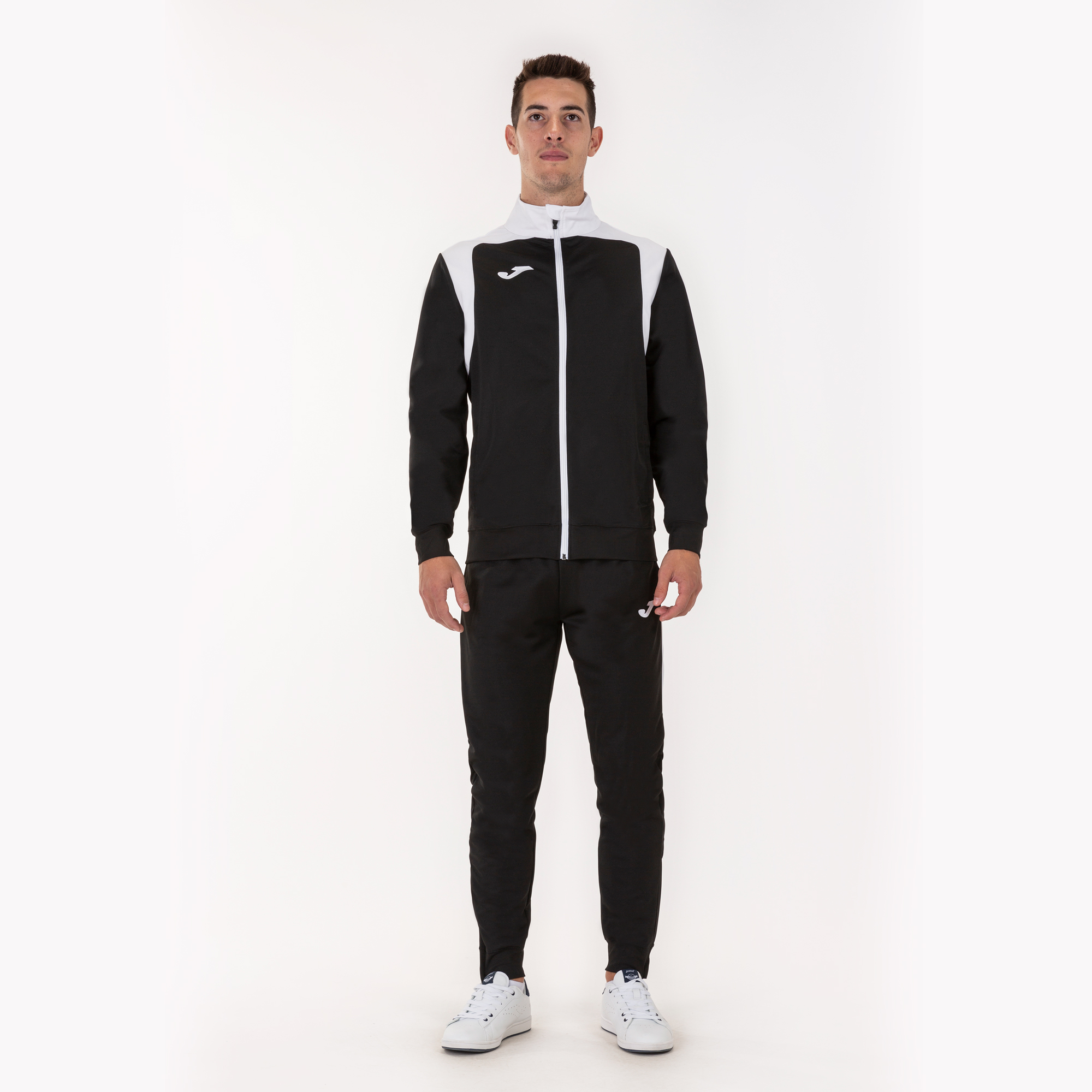 Chándal Joma Championship V Negro Blanco