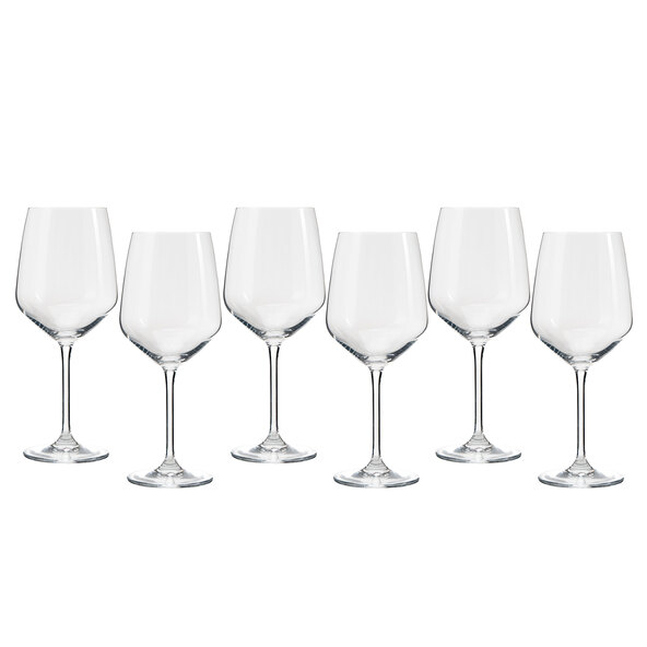 Pahare de vin roșu pentru zi, 630 ml, set de 6
