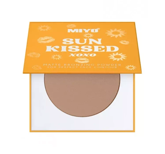 Miyo Sun Kissed matowy puder brązujący 02 Chilly Bronze 10g