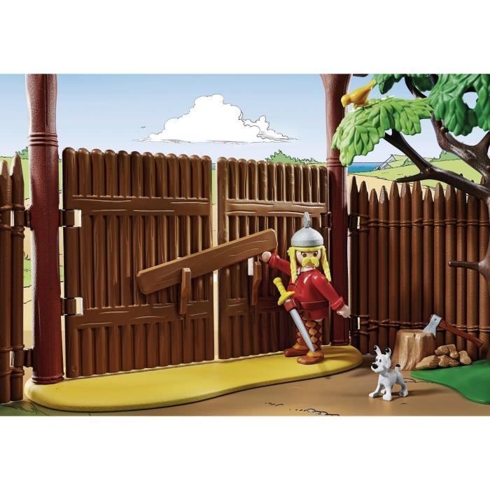 PLAYMOBIL 70931 El banquete del pueblo, Astérix, Personajes de cómic, Para mayores de 5 años