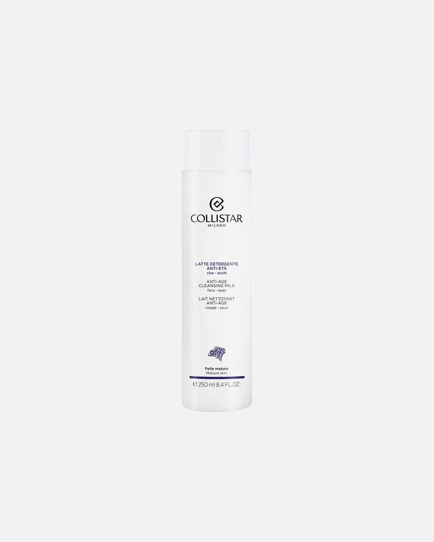 Collistar mlijeko za čišćenje lica protiv starenja - 250 ml