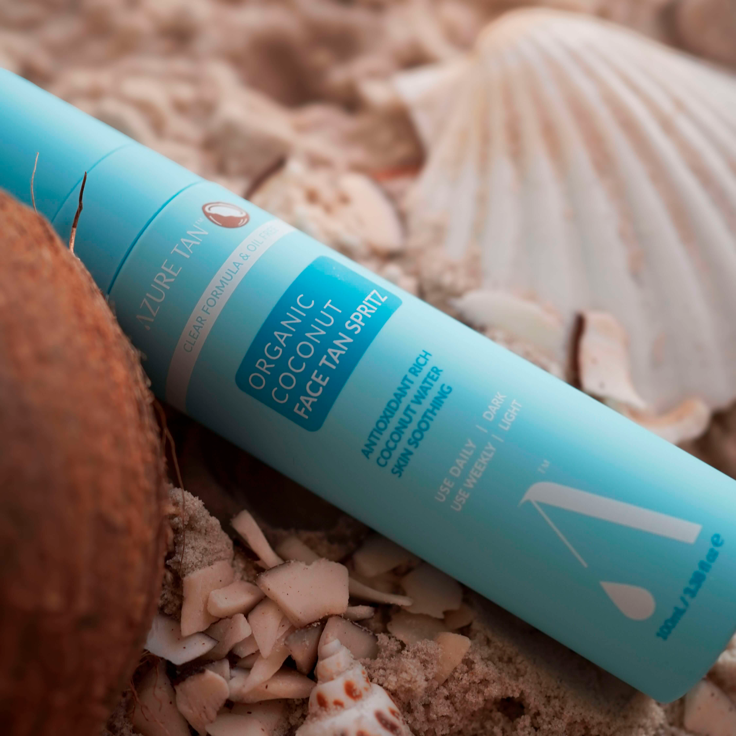 Azure Tan biologische kokosnoot