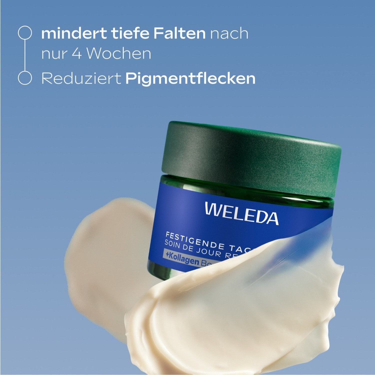 Weleda dnevna krema za učvrstitev kože z modrim encijanom in planiko - 40 ml