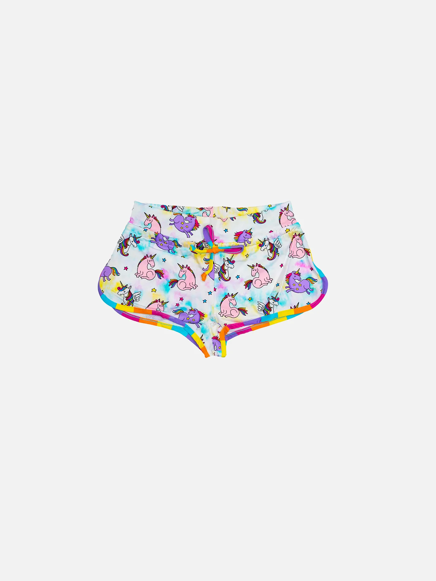 Strandshorts met eenhoornprint voor meisjes