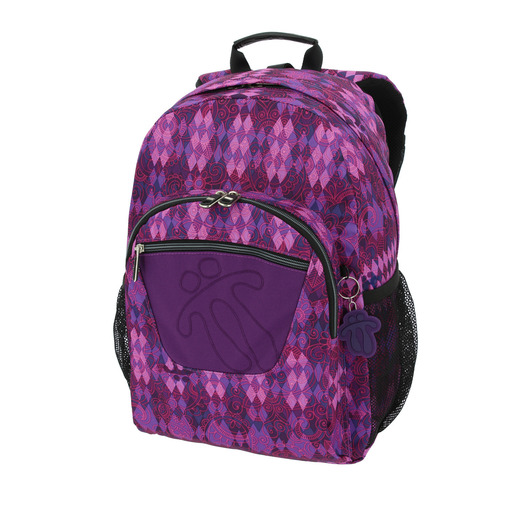  School Backpack Adaptable to Trolley Watercolors