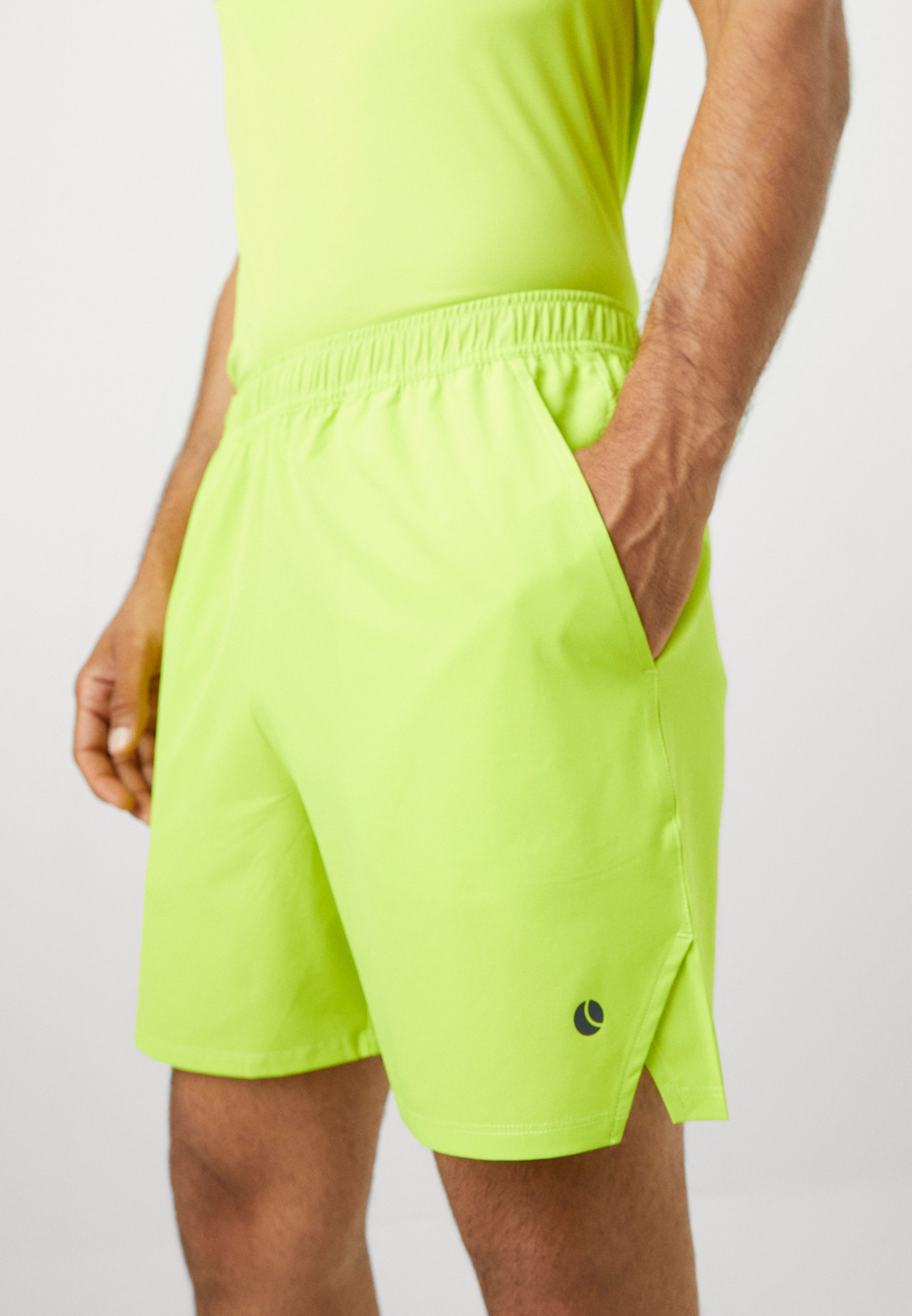 Björn Borg ACE RACQUET  - Sports shorts - acid lime