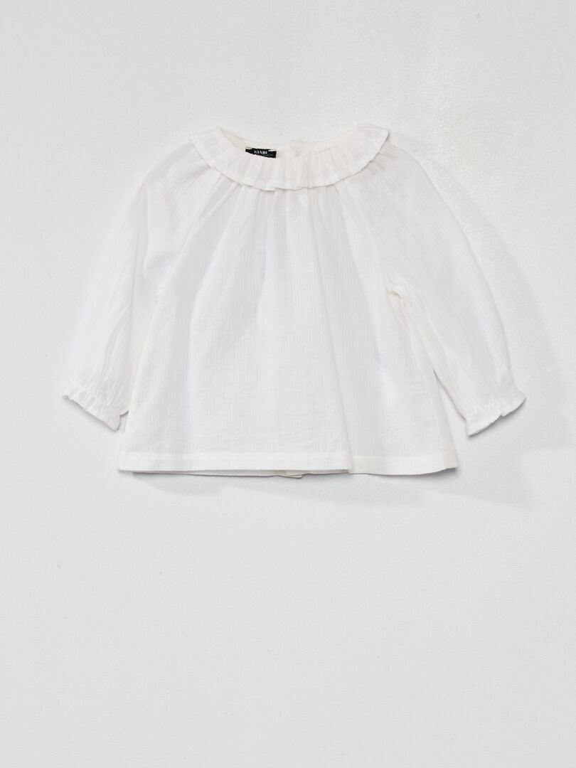 Blusa de algodão - Branca